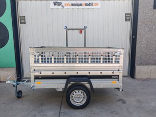 Remolque 750 kg plegable y basculante