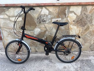 Bicicleta Plegable F-Park Negra