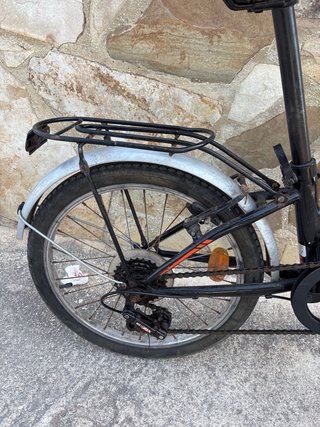 Bicicleta Plegable F-Park Negra