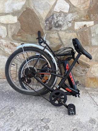 Bicicleta Plegable F-Park Negra