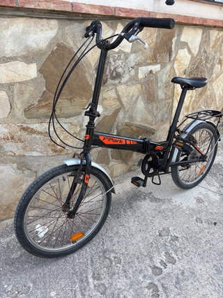 Bicicleta Plegable F-Park Negra
