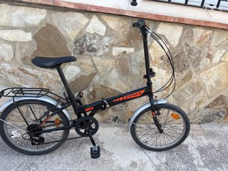 Bicicleta Plegable F-Park Negra