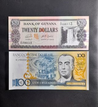 Lote 20 Billetes Extranjeros