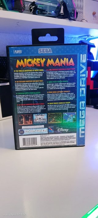 Mickey Mania Mega Drive (Sega)