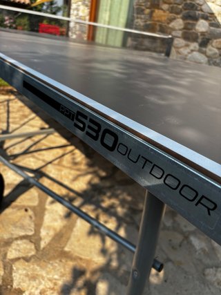 Mesa Ping Pong Exterior Plegable + Funda