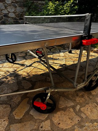 Mesa Ping Pong Exterior Plegable + Funda