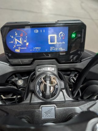Honda CB500F Negra Naked