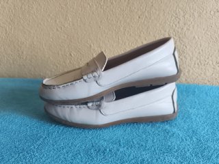 Mocasines niño blancos talla 33