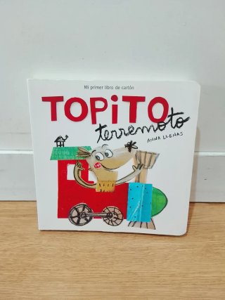 Libro Topito Terremoto : mi primer libro de cartó