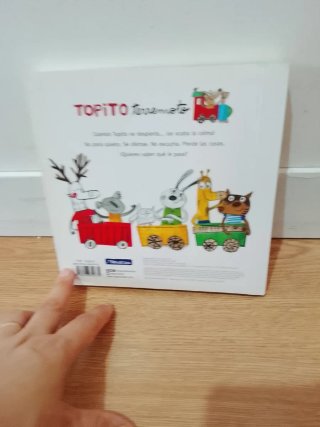 Libro Topito Terremoto : mi primer libro de cartó