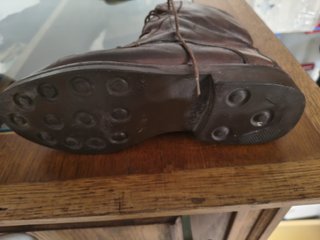 Botines de cuero mujer marrones