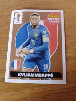Mbappé Extra Sticker Mundial 2026
