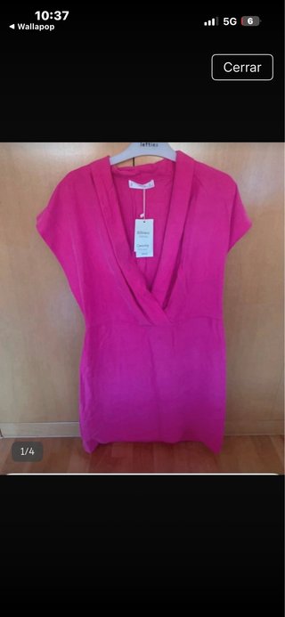 Vestido Mango rosa
