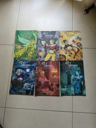 Serie comics "el Vosque"