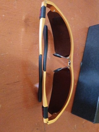 Gafas de sol Weyfany polarizadas negras y doradas