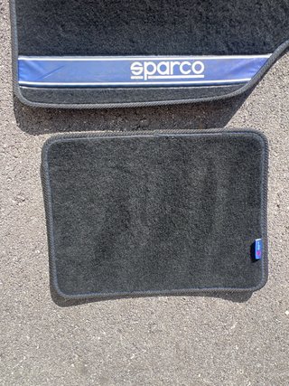 Alfombrillas Sparco Negras Universales