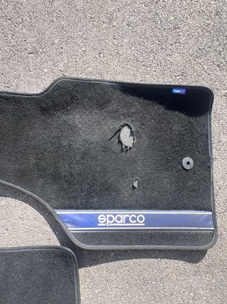 Alfombrillas Sparco Negras Universales