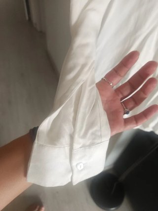 Camisa blanca Lefties Talla L Viscosa