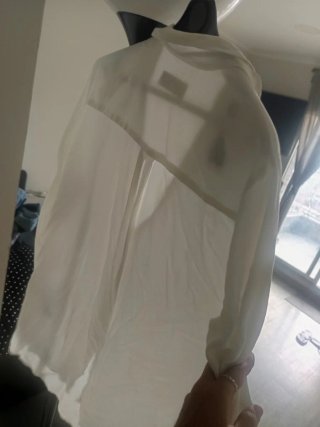 Camisa blanca Lefties Talla L Viscosa