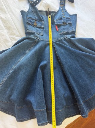 Vestido vaquero HIGHLY PREPPY Talla XS