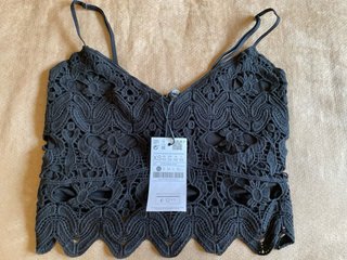 Top Stradivarius Negro XS