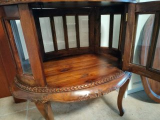 Mesa Colonial Madera Marrón