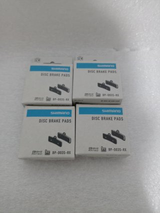 4 Juegos Pastillas Freno Disco Shimano BP-D03S-RX