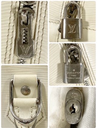 Bolso Louis Vuitton Alma Epi Blanco