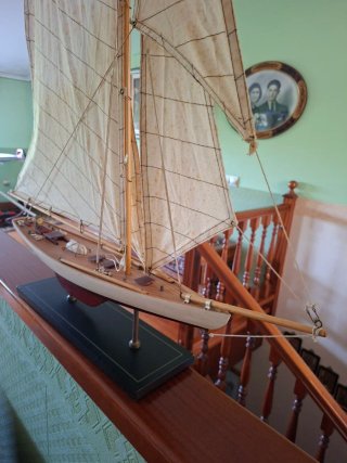 Maqueta Barco Velero Madera