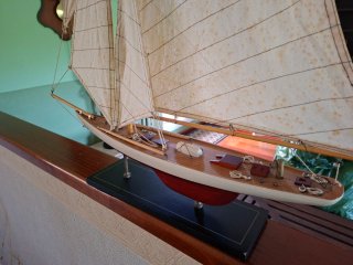 Maqueta Barco Velero Madera