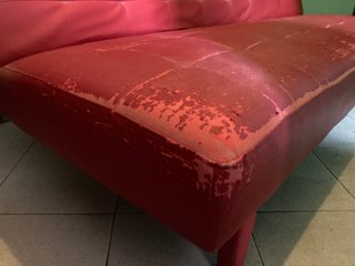 Divano letto Click-Clack Rosso Maison du Monde