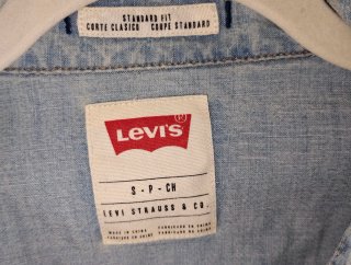 Camisa Vaquera Levi's Talla S