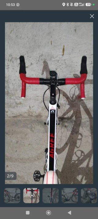 Bicicleta de carretera CUBE carbono talla 58,talla