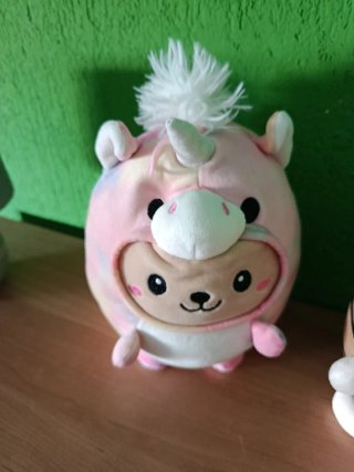 2 Peluches Belros Unicornio y Tigre