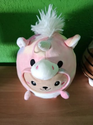 2 Peluches Belros Unicornio y Tigre