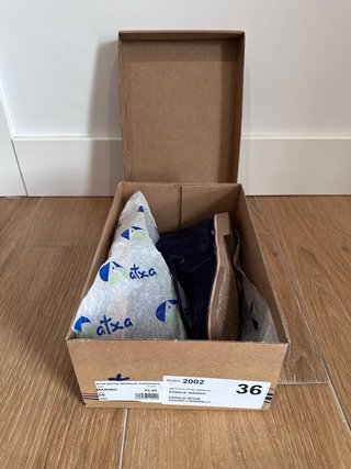 Botín serraje ATXA cordones T36