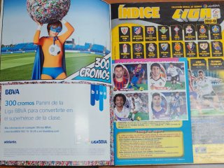 Álbum Cromos Liga 2012-2013