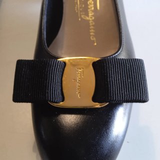 Ballerine Vara Salvatore Ferragamo Nere nuove