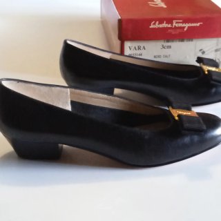 Ballerine Vara Salvatore Ferragamo Nere nuove