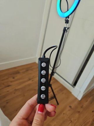 Aro de Luz LED Multicolor con Trípode
