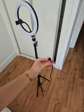Aro de Luz LED Multicolor con Trípode