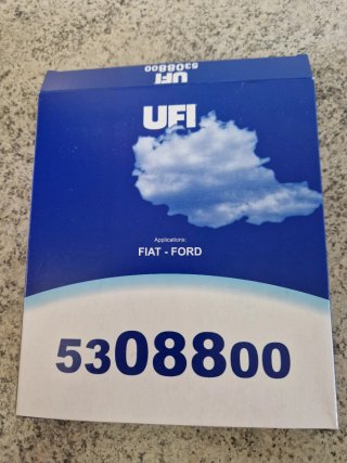 Filtro abitacolo UFI 5308800 fiat e ford