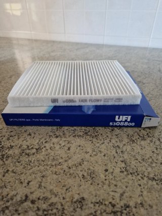 Filtro abitacolo UFI 5308800 fiat e ford