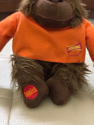Peluche scimmia vintage Crodino