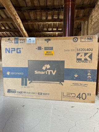 TV NPG S520L40U 40 4K Smart TV con resolución 4k