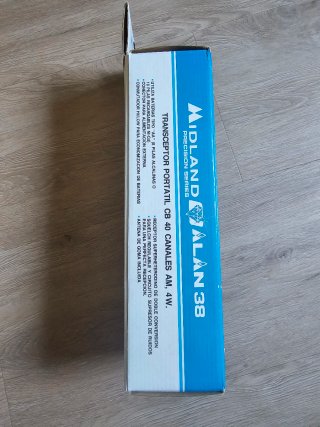 Walkie Midland Alan 38 CB 40 Canales AM 4W