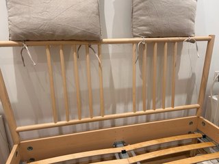 Cama BJÖRKSNÄS Ikea Madera