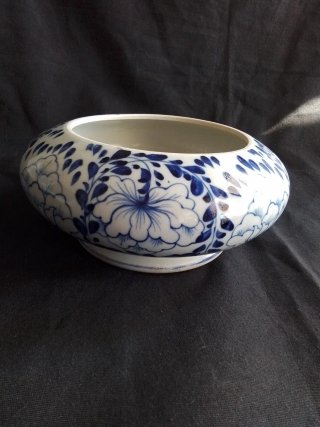 Jarrón Satsuma antiguo de Japón
