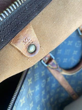 Louis Vuitton Keepall Bolso Marrón
