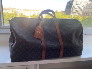 Louis Vuitton Keepall Bolso Marrón